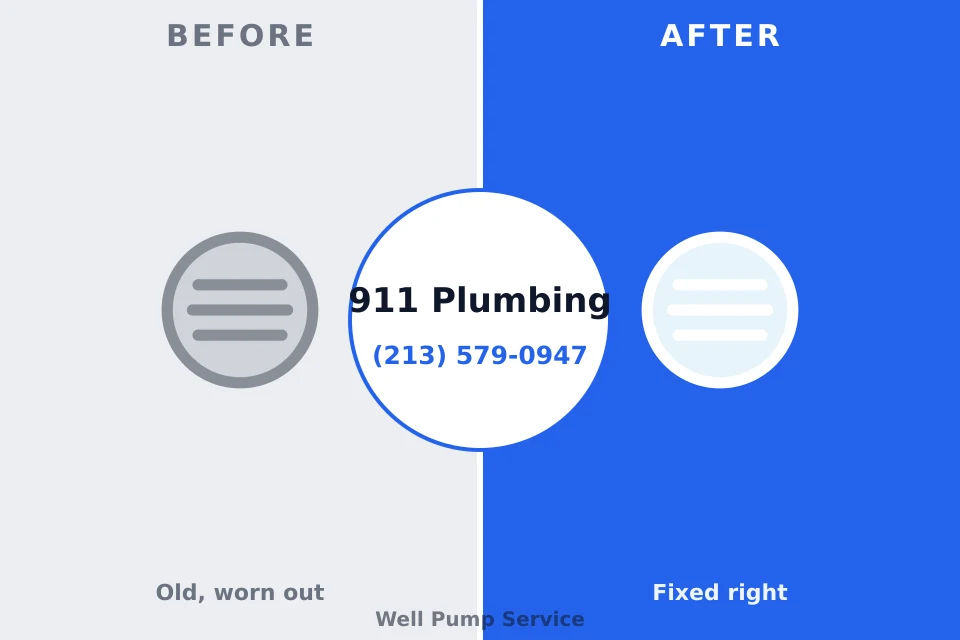 Before and after: plumbing repair Essex Village, CT
